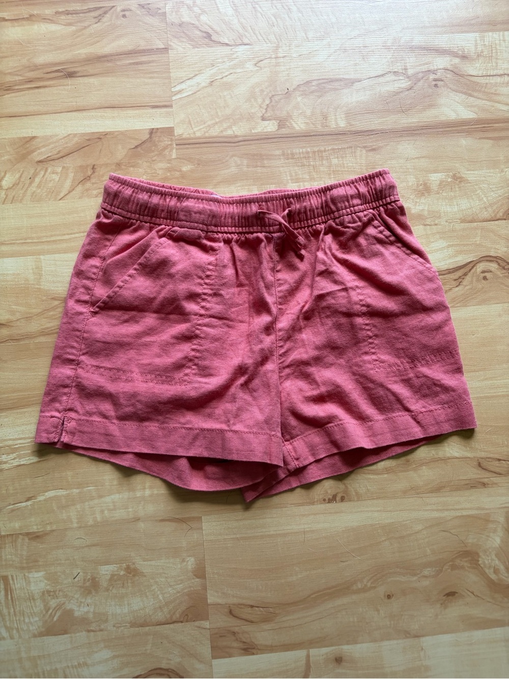 Old Navy Coral Pink Drawstring Shorts